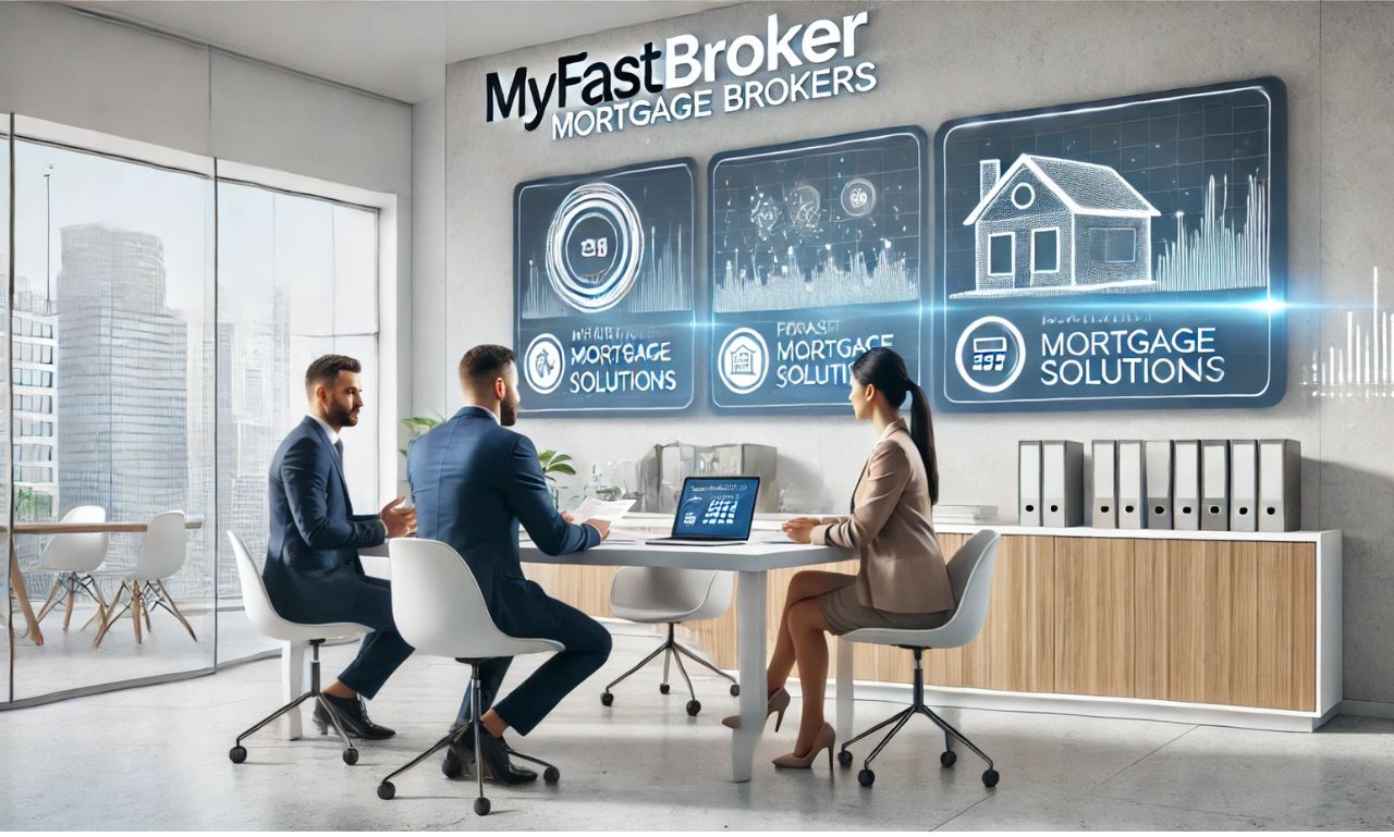 MyFastBroker mortgage brokers assisting clients with home loan solutions