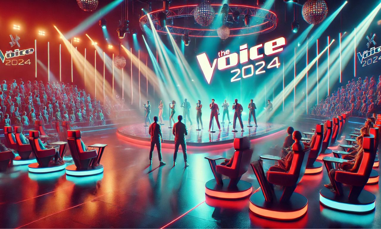 The Voice 2024 contestants performing on stage.