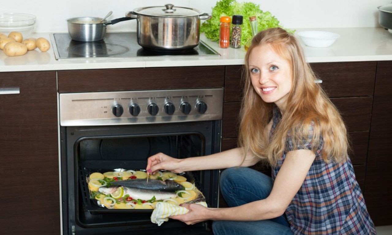 A modern Bosch oven installed in a stylish kitchen, showcasing its sleek design and advanced technology.